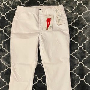 White jeans
